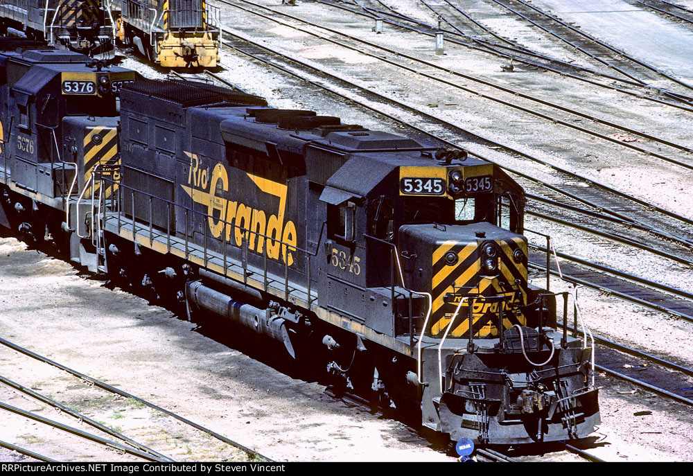 Rio Grande SD40T-2 DRGW #5345